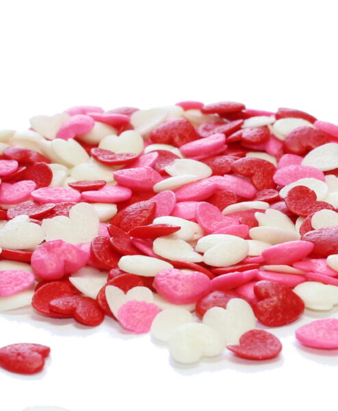 Mini Hearts Sprinkles Bulk