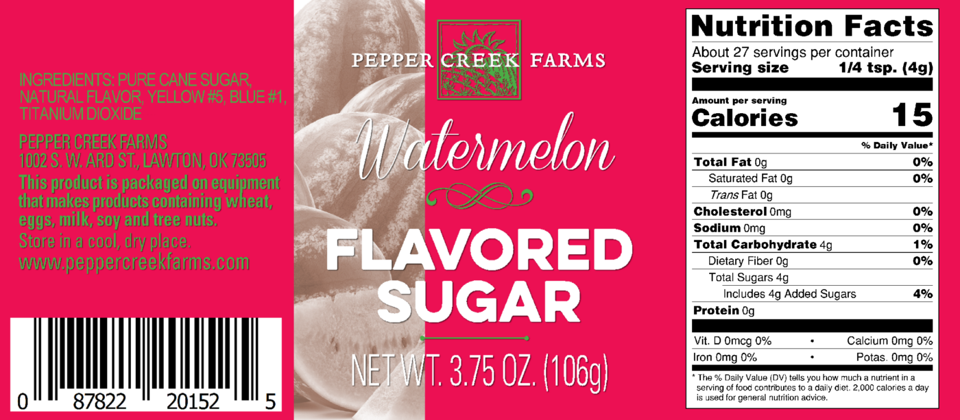 Watermelon Flavored Sugar
