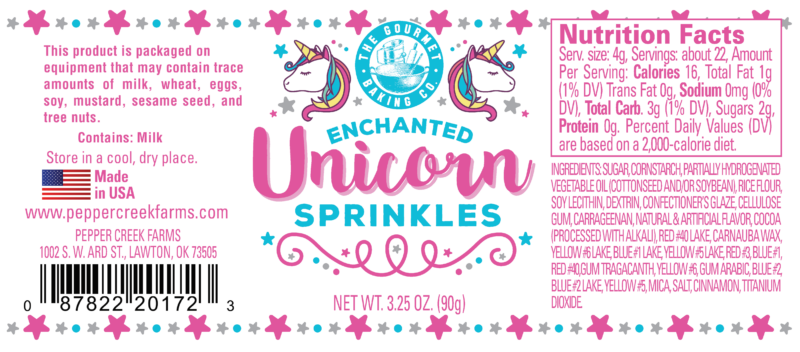 Revised Whimsical Labels Unicorn Copy